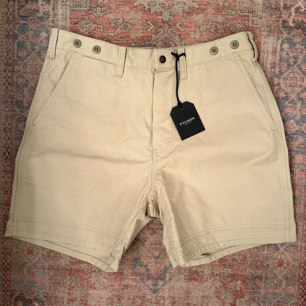 Filson Tan Casual Shorts 34